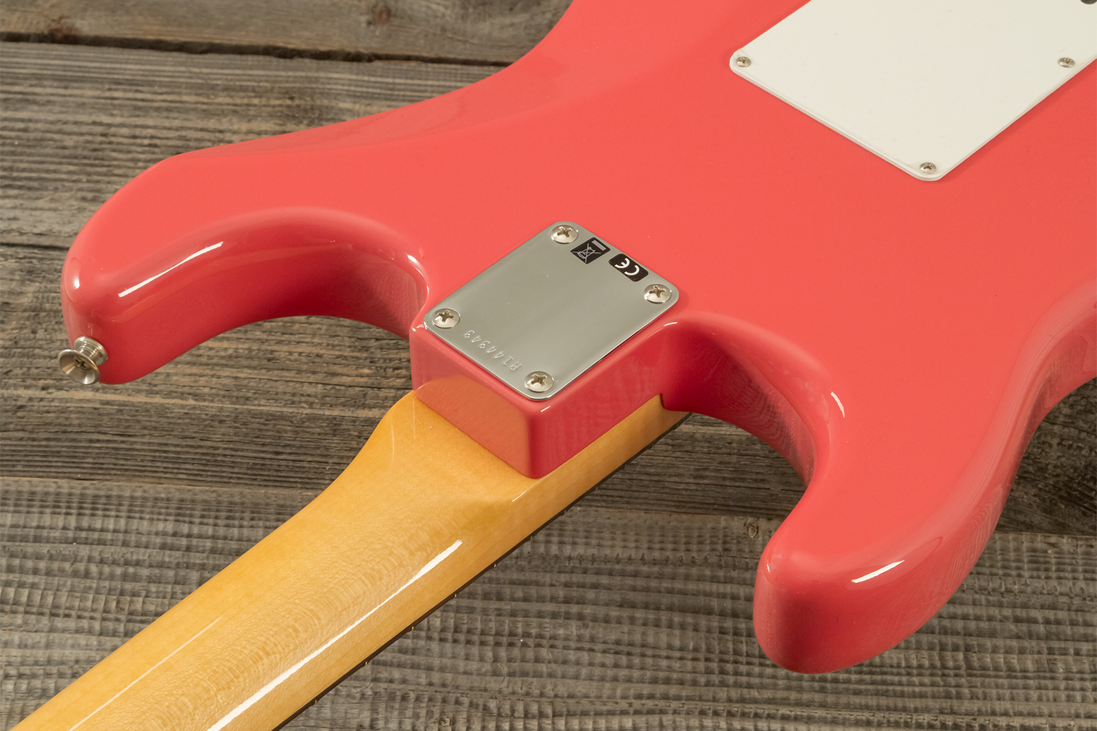 Fender Custom Shop Strat 1959 3s Trem Rw #r144343 - Time Capsule Fiesta Red - Elektrische gitaar in Strat vorm - Variation 7