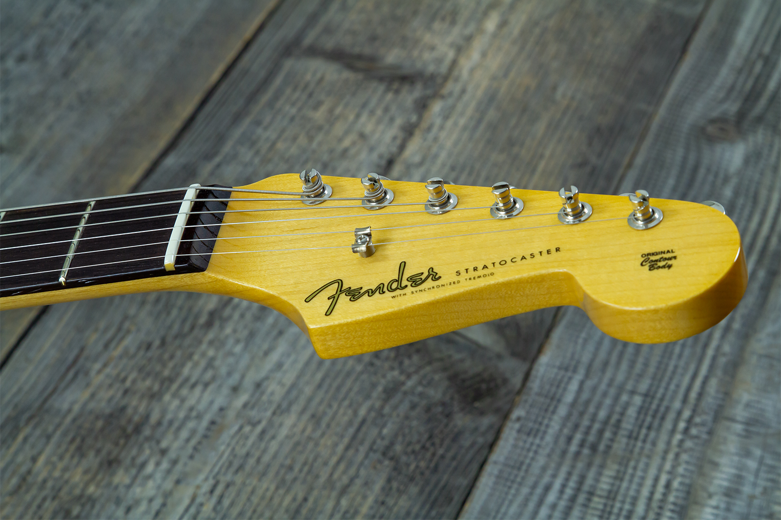 Fender Custom Shop Strat 1959 Vintage Custom 3s Trem Rw #r147785 - Time Capsule Fiesta Red - Elektrische gitaar in Strat vorm - Variation 16