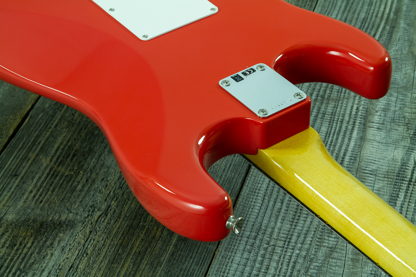 Fender Custom Shop Strat 1959 Vintage Custom 3s Trem Rw #r147785 - Time Capsule Fiesta Red - Elektrische gitaar in Strat vorm - Variation 18