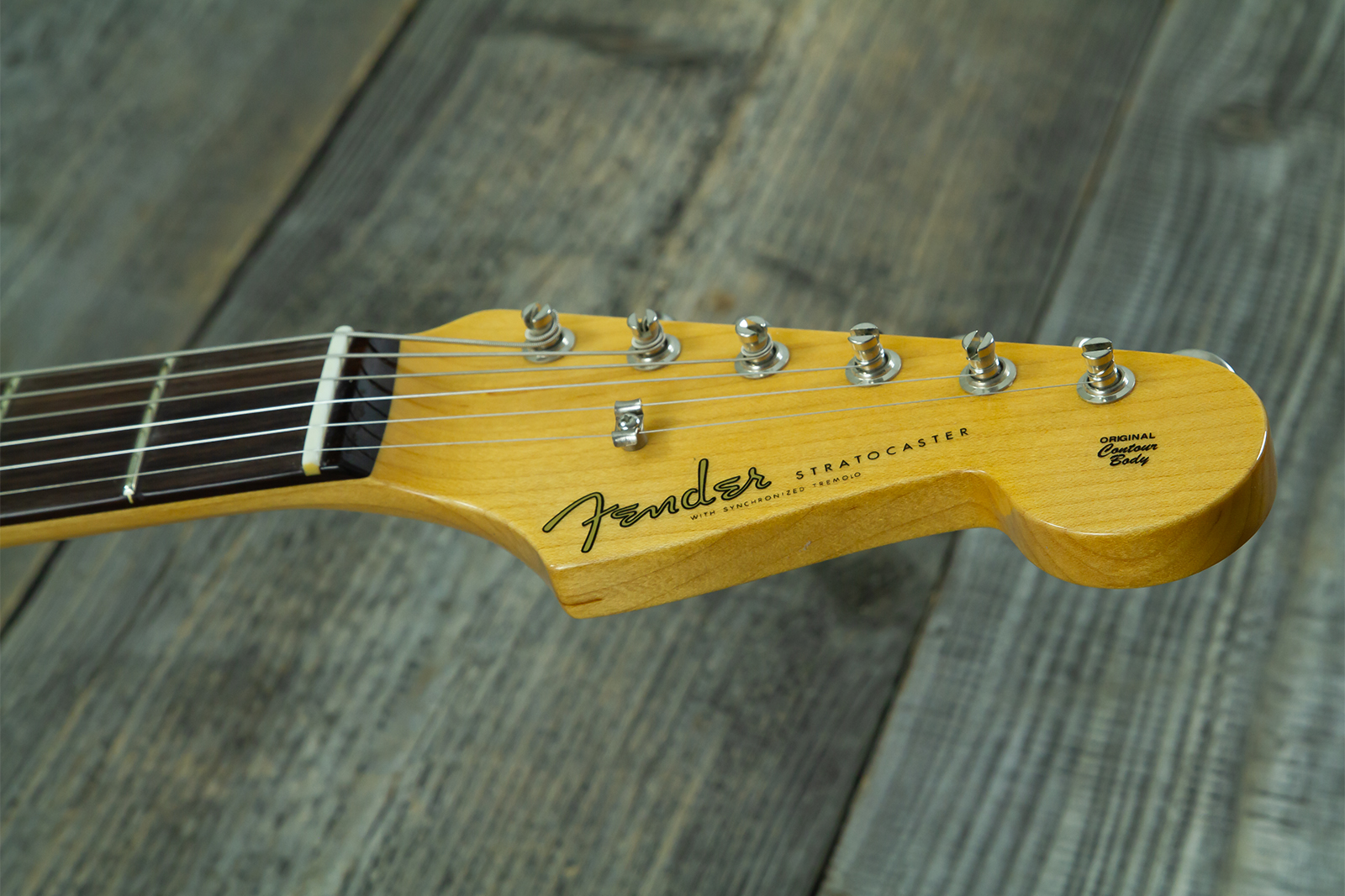 Fender Custom Shop Strat 1959 Vintage Custom 3s Trem Rw #r150835 - Time Capsule Daphne Blue - Elektrische gitaar in Strat vorm - Variation 11