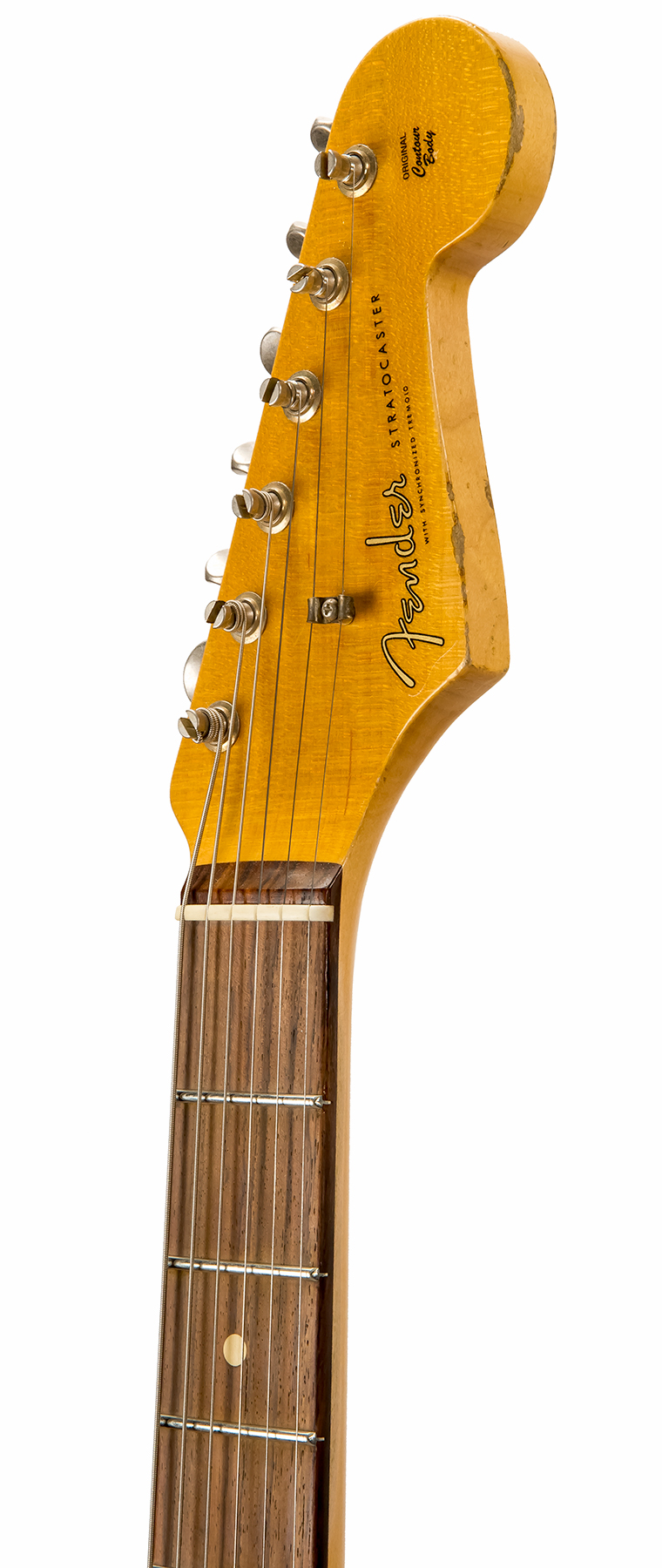 Fender Custom Shop Strat 1960 Rw #cz544406 - Relic Aztec Gold - Elektrische gitaar in Str-vorm - Variation 5