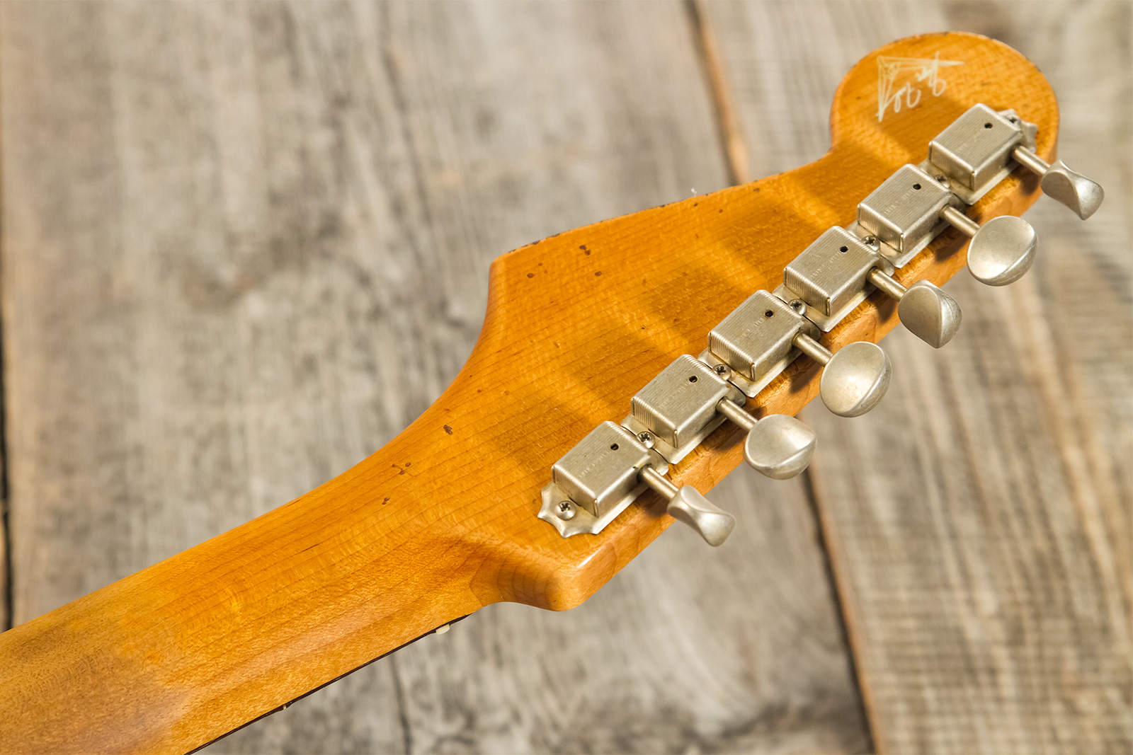 Fender Custom Shop Strat 1963 Masterbuilt G.fessler 3s Trem Rw #r125321 - Relic 3-color Sunburst - Elektrische gitaar in Str-vorm - Variation 9