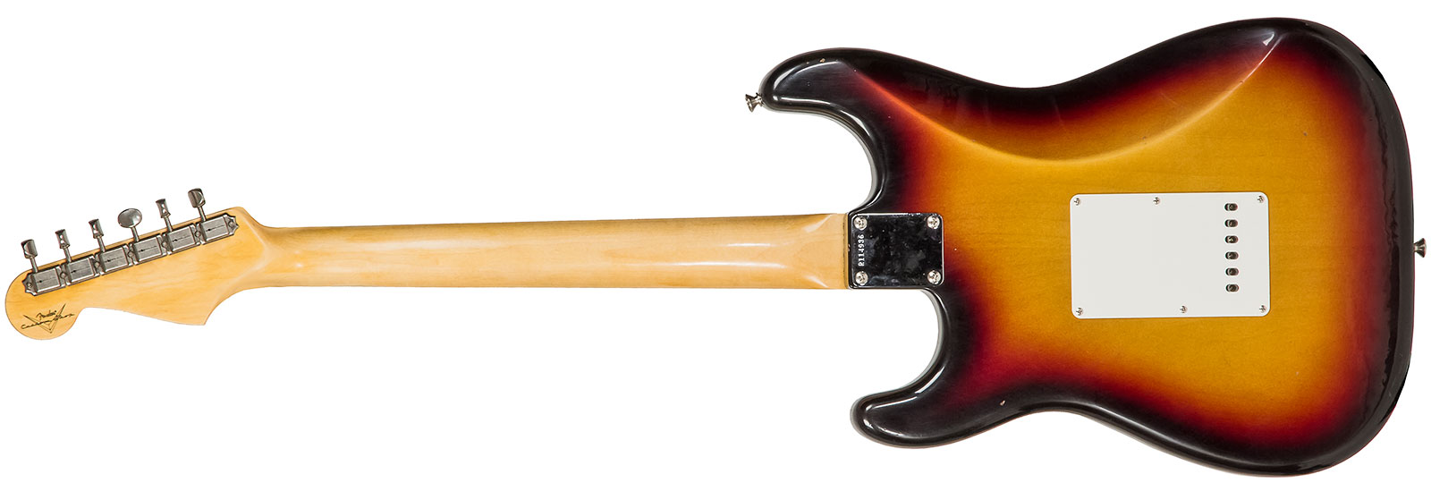 Fender Custom Shop Strat 1964 Rw #r114936 - Journeyman Relic 3-color Sunburst - Elektrische gitaar in Str-vorm - Variation 1