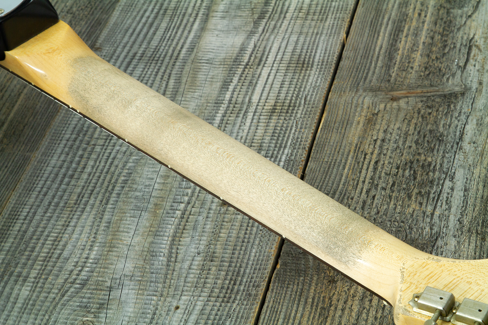 Fender Custom Shop Strat 60s Mb A.hicks 3s Trem Rw #4681 #ah0416 - Relic 3-color Sunburst - Elektrische gitaar in Strat vorm - Variation 11