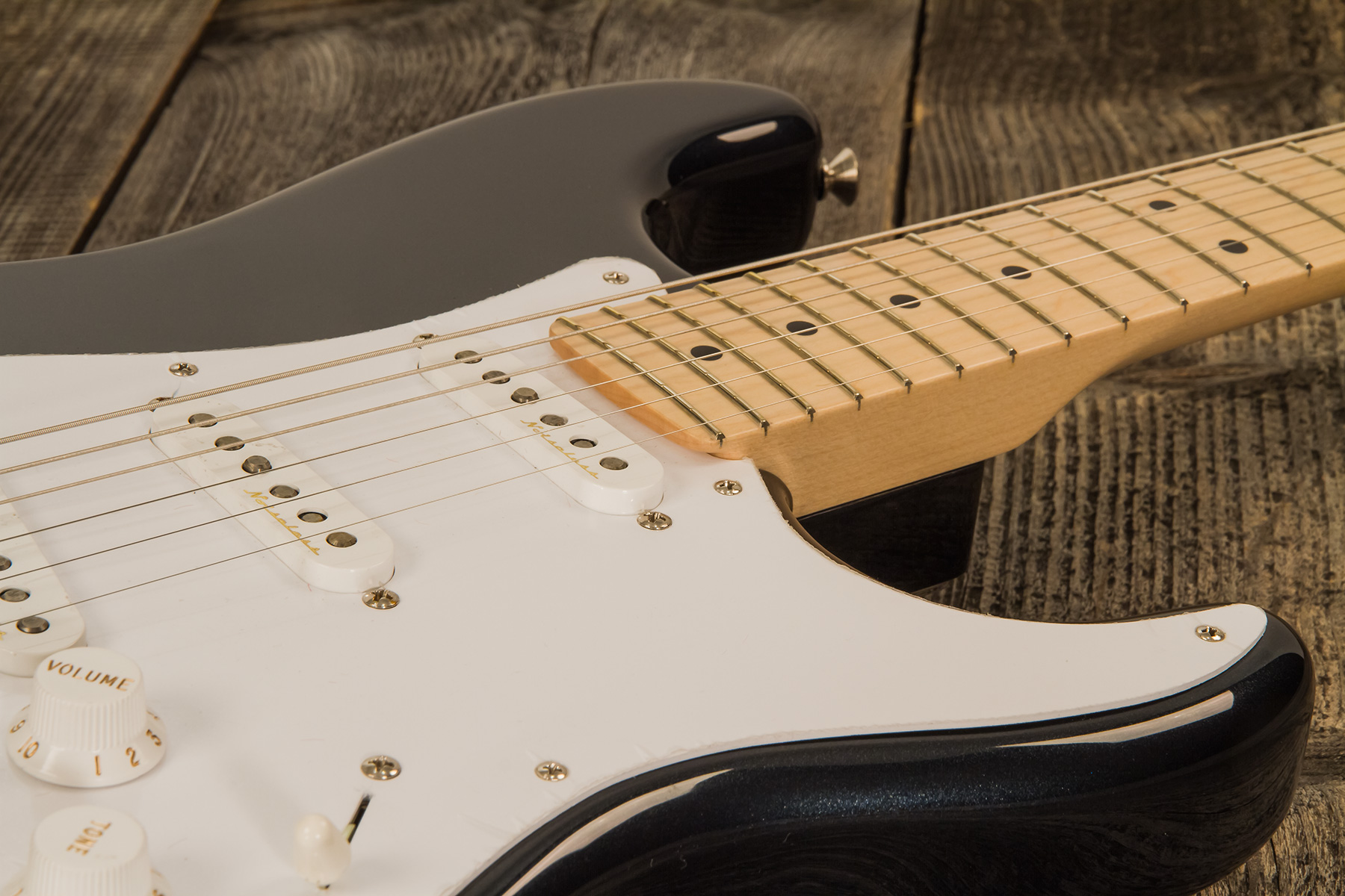 Fender Custom Shop Strat Eric Clapton Signature 3s Trem Mn #cz562539 - Nos Mercedes Blue - Elektrische gitaar in Strat vorm - Variation 6