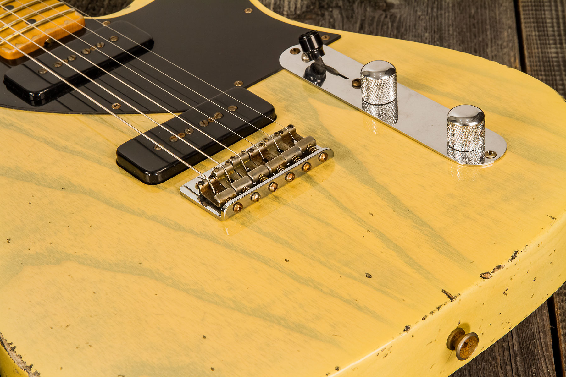 Fender Custom Shop Tele 1950 Masterbuilt J.smith Mn #r116221 - Relic Nocaster Blonde - Televorm elektrische gitaar - Variation 3