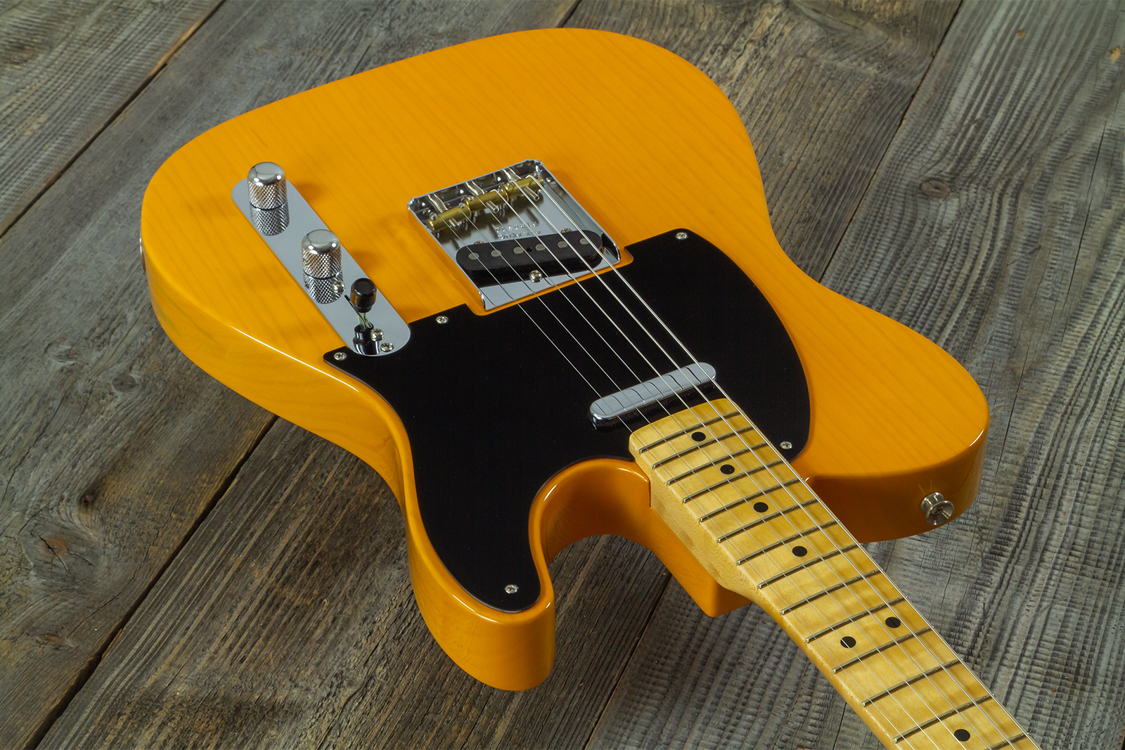 Fender Custom Shop Tele 1952 2s Ht Mn #r150200 - Nos Butterscotch Blonde - Televorm elektrische gitaar - Variation 3