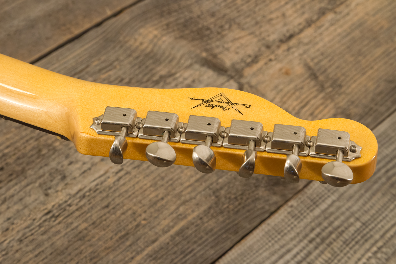 Fender Custom Shop Tele 1959 Custom 2s Ht Rw #r146032 - Time Capsule Sherwood Metallic - Televorm elektrische gitaar - Variation 10
