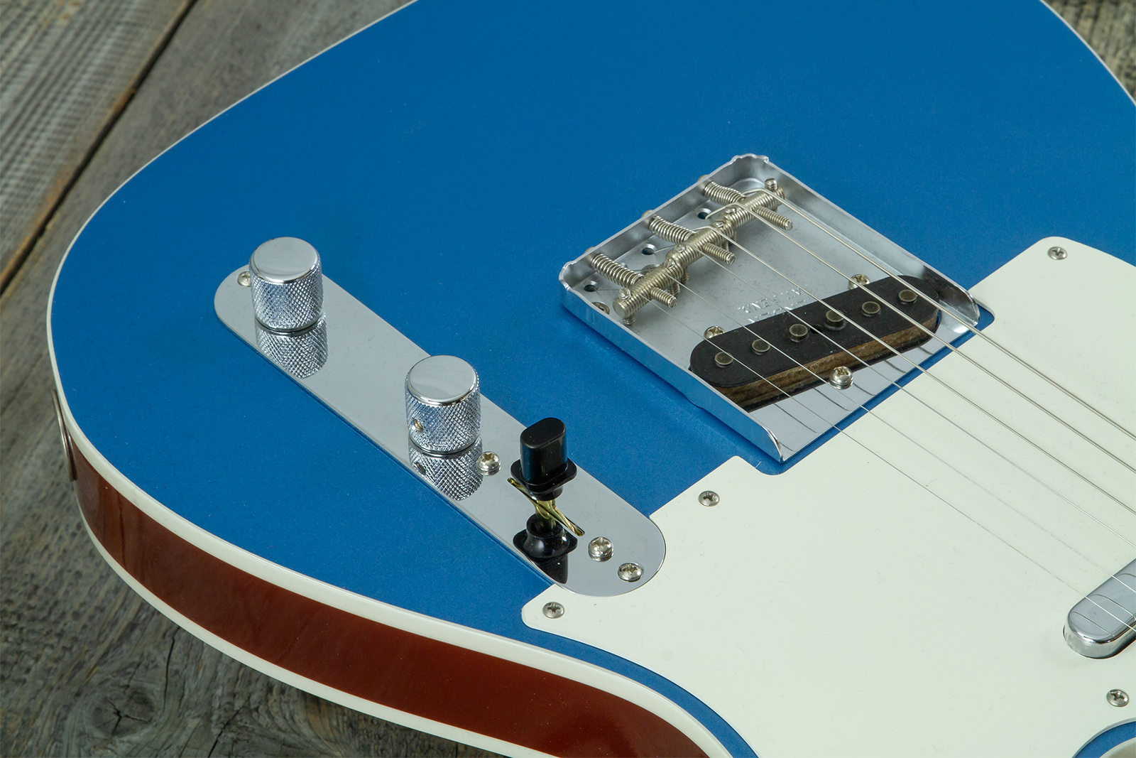 Fender Custom Shop Tele 1959 Vintage Custom 2s Ht Rw #r148052 - Time Capsule Lake Placid Blue - Televorm elektrische gitaar - Variation 4