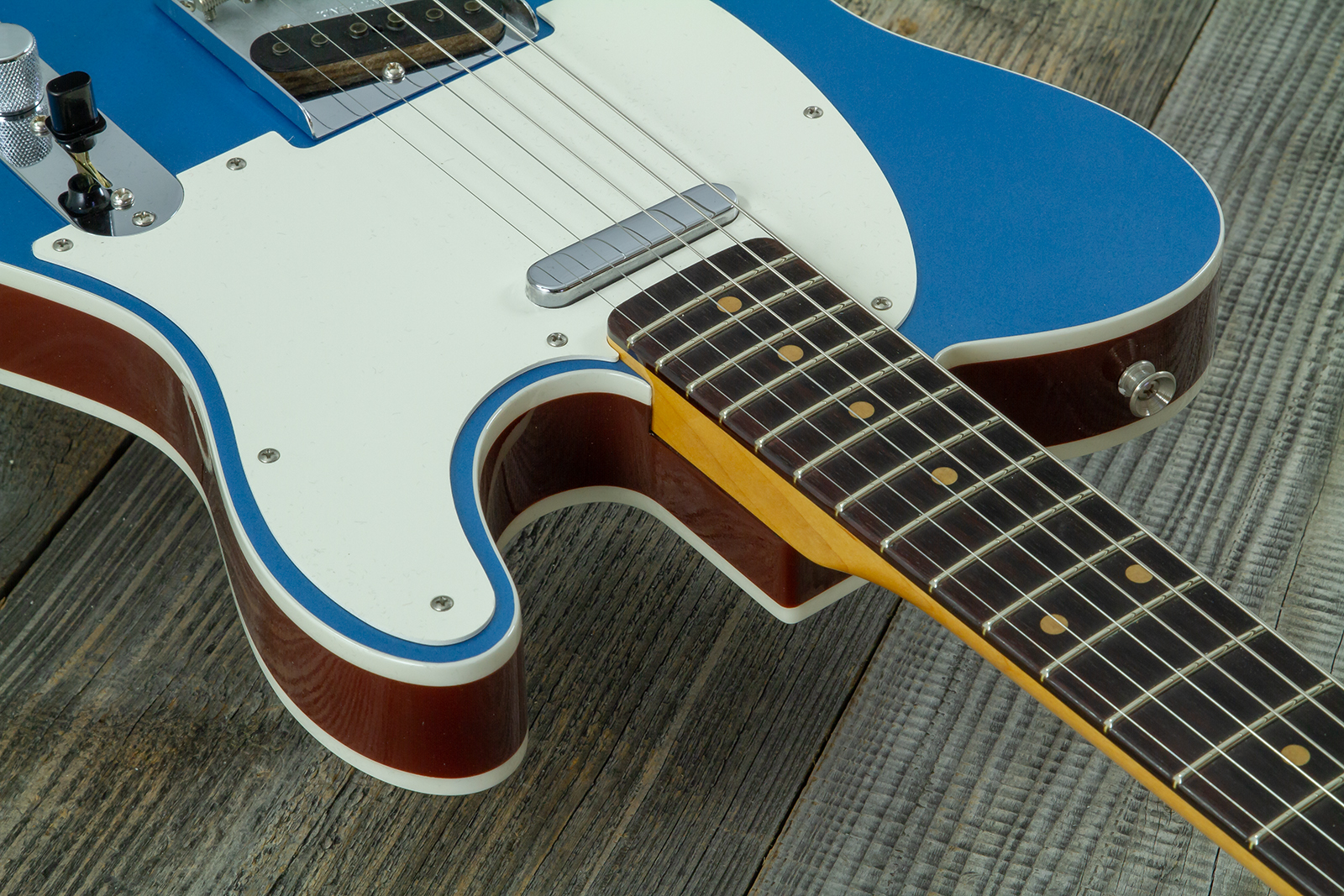 Fender Custom Shop Tele 1959 Vintage Custom 2s Ht Rw #r148052 - Time Capsule Lake Placid Blue - Televorm elektrische gitaar - Variation 5