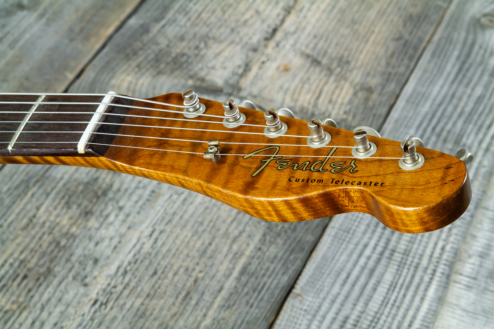 Fender Custom Shop Tele 1960 Vintage Custom 2s Ht Rw #r147862 - Journeyman Relic 3-color Sunburst - Televorm elektrische gitaar - Variation 7