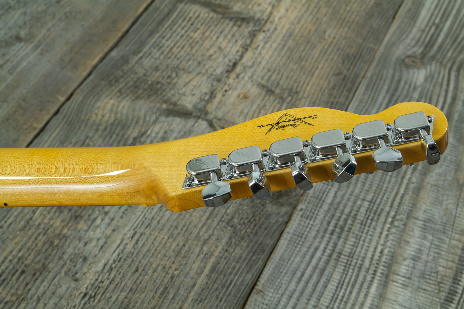 Fender Custom Shop Tele 1969 2s Ht Mn #cz589311 - Nos Candy Apple Red - Televorm elektrische gitaar - Variation 10