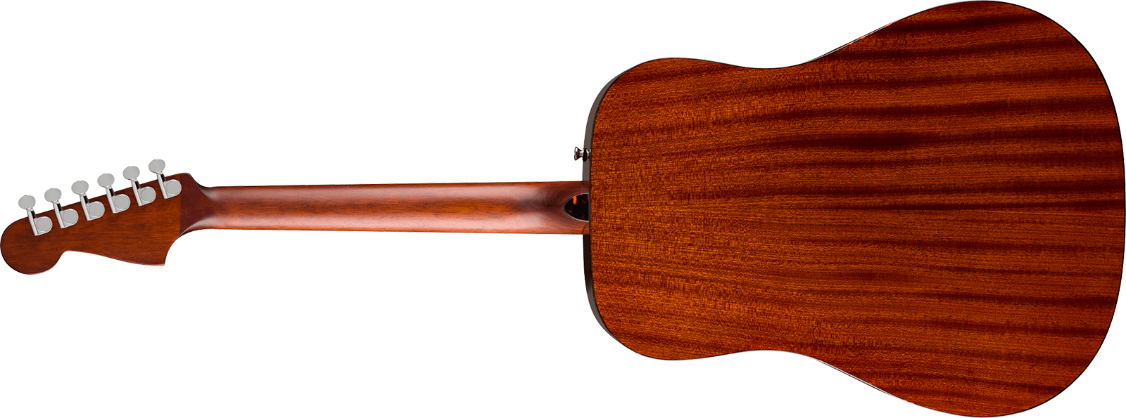 Fender Deluxe Redondo Mahogany California Dreadnought Tout Acajou Noy - Natural - Folk gitaar - Variation 1