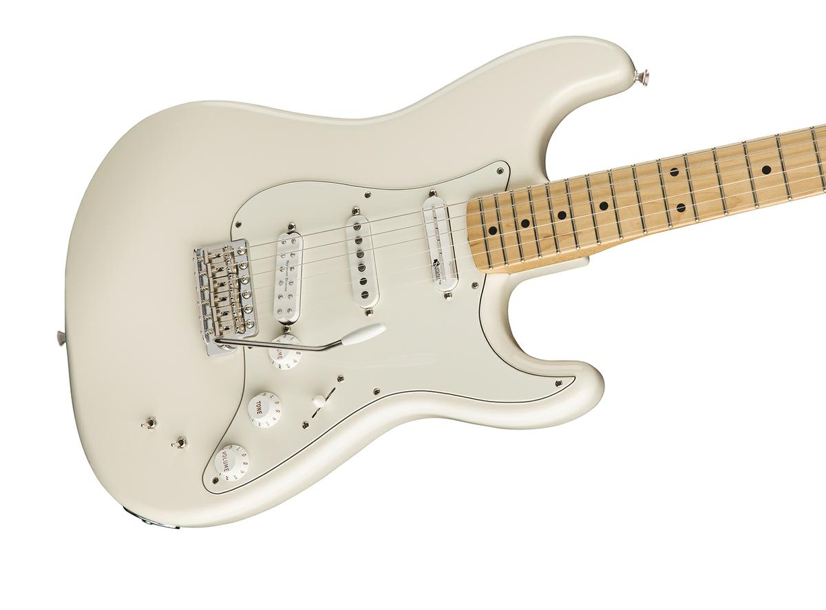 Fender Eob Strat Sustainer Signature Mex Hss Trem Mn - Olympic White - Elektrische gitaar in Str-vorm - Variation 3