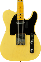 Televorm elektrische gitaar Fender Custom Shop 70th Anniversary Broadcaster Ltd #R106019 (Used) - Journeyman relic nocaster blonde