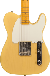 Televorm elektrische gitaar Fender Custom Shop Vintage Custom 1959 Esquire #R122064 - Time capsule package natural blonde