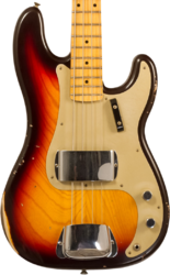 Custom Shop 1958 Precision Bass #CZ578373 - Relic Chocolate 3-Color Sunburst