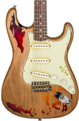 Elektrische gitaar in strat vorm Fender Custom Shop Rory Gallagher Stratocaster Masterbuilt Dale Wilson - Heavy Relic 3-Color Sunburst