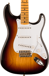 Elektrische gitaar in str-vorm Fender Custom Shop 70th Anniversary 1954 Stratocaster Ltd - Journeyman relic wide-fade 2-color sunburst