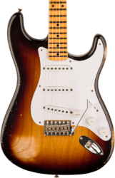 Elektrische gitaar in str-vorm Fender Custom Shop 70th Anniversary 1954 Stratocaster Ltd - Relic wide-fade 2-color sunburst