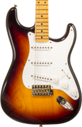 Elektrische gitaar in str-vorm Fender Custom Shop 70th Anniversary 1954 Stratocaster Ltd #XN4858 - Journeyman relic 2-color sunburst