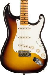 Elektrische gitaar in str-vorm Fender Custom Shop 1956 Stratocaster #CZ575333 - Journeyman relic 2-color sunburst