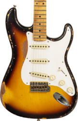 Elektrische gitaar in str-vorm Fender Custom Shop Stratocaster 1956 Masterbuilt K.McMillin #R129060 - Heavy relic 2-color sunburst