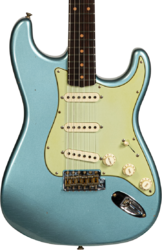 Elektrische gitaar in str-vorm Fender Custom Shop 1959 Stratocaster #CZ566857 - Journeyman relic teal green metallic