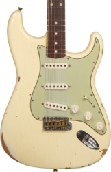 Elektrische gitaar in str-vorm Fender Custom Shop 1959 Stratocaster #R117393 - Relic aged vintage white