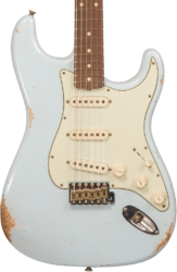 Elektrische gitaar in str-vorm Fender Custom Shop 1959 Stratocaster #R134302 - Relic sonic blue