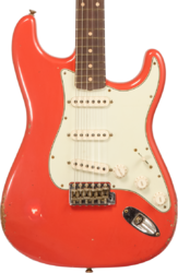 Elektrische gitaar in str-vorm Fender Custom Shop 1959 Stratocaster #R133789 - Relic Tahitian Coral