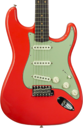 Elektrische gitaar in strat vorm Fender Custom Shop Vintage Custom 1959 Stratocaster #R147785 - Time Capsule Fiesta Red
