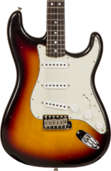 Elektrische gitaar in str-vorm Fender Custom Shop 1964 Stratocaster #R114936 - Journeyman relic 3-color sunburst