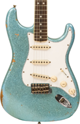 Custom Shop 1965 Stratocaster #CZ548544 - Relic Daphne Blue Sparkle