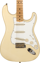Elektrische gitaar in str-vorm Fender Custom Shop 1969 Stratocaster #CZ576216 - Journeyman relic aged vintage white
