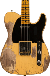 Elektrische gitaar in strat vorm Fender Custom Shop 1953 Telecaster - Super heavy relic natural blonde