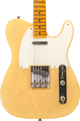 Televorm elektrische gitaar Fender Custom Shop 1955 Telecaster #CZ579629 - Journeyman relic natural blonde