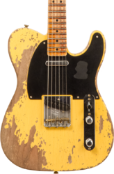 Televorm elektrische gitaar Fender Custom Shop 1951 Nocaster #R135083 - Super Heavy Relic Nocaster Blonde