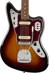 Retro-rock elektrische gitaar Fender Vintera 60's Jaguar (MEX, PF) - 3-color sunburst
