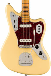 Retro-rock elektrische gitaar Fender Vintera II '70s Jaguar (MEX, MN) - Vintage white