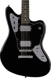 Bariton elektrische gitaar Fender Player Fusion Jaguar Baritone Ltd (MEX, EB) - black