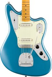 Retro-rock elektrische gitaar Fender American Professional Classic Jaguar (USA, MN) - Faded Lake Placid Blue
