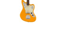 Solid body elektrische gitaar Fender Jaguar Johnny Marr Signature - Fever dream yellow