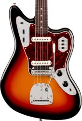 Retro-rock elektrische gitaar Fender Vintera III Mid '60s Jaguar (MEX, RW) - 3-color sunburst