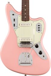Retro-rock elektrische gitaar Fender Vintera III Mid '60s Jaguar (MEX, RW) - Shell pink