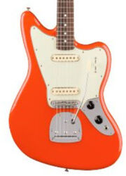 Retro-rock elektrische gitaar Fender Player Jaguar II (MEX, RW) - Rallye Orange