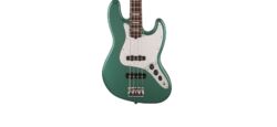 Solid body elektrische bas Fender Jazz Bass Adam Clayton (USA, RW) - Sherwood green metallic