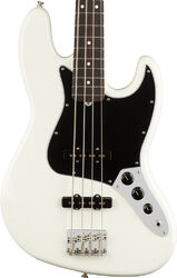 Solid body elektrische bas Fender American Performer Jazz Bass (USA, RW) - Arctic white