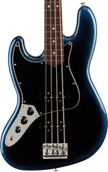 Solid body elektrische bas Fender American Professional II Jazz Bass Linkshandige (USA, RW) - Dark night