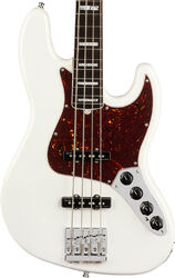 Solid body elektrische bas Fender American Ultra Jazz Bass (USA, RW) - Arctic pearl